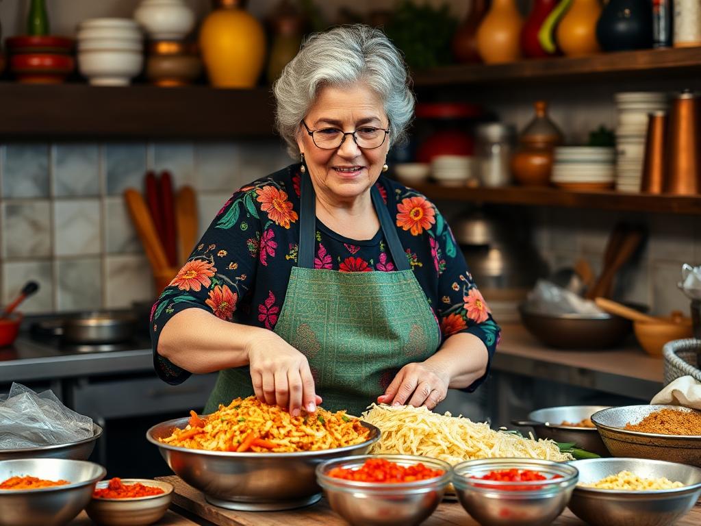 Clases de cocina para adultos mayores