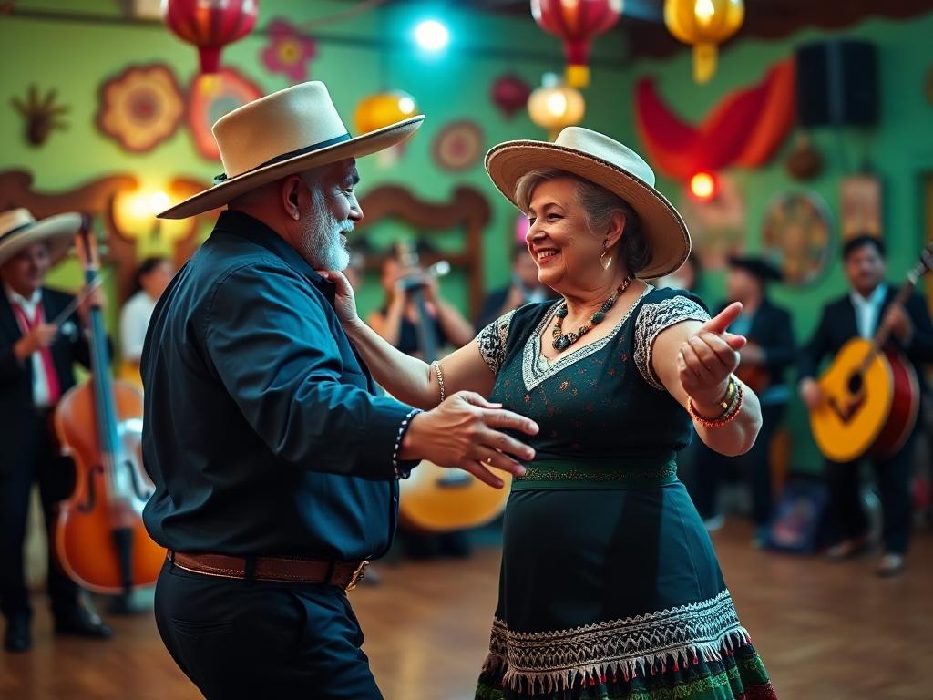 Clases de baile para adultos mayores